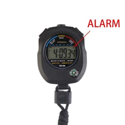 Picture of Stopwatch XL 009B is Suitable for the laboratories & Playgrounds of schools, colleges, universities & polytechnics to measure time intervals Black