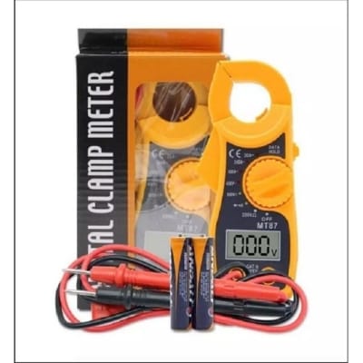 Picture of Digital Clamp Mini MT87 Electric Testing Digital Multimeter Orange