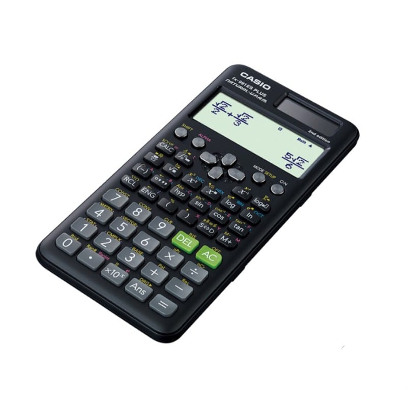 Picture of Scientific Calculator FX-991ES PLUS 2ND Edition For Students Black