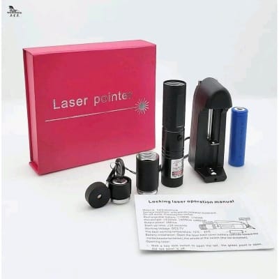 Picture of Green Laser Pointer With Box – Rechargeable, Adjustable Focus, Professional Laser Light Multicolor