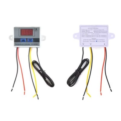 Picture of XH-W3001 AC 110V - 220V Digital thermostat for refrigerator cooling Temperature Controller Sensor Switch heater for incubator white