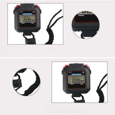 Picture of Stopwatch KK-5898 is an Electronic Stopwatch Suitable for the laboratories & Playgrounds of schools, colleges, universities & polytechnics to measure time intervals Black