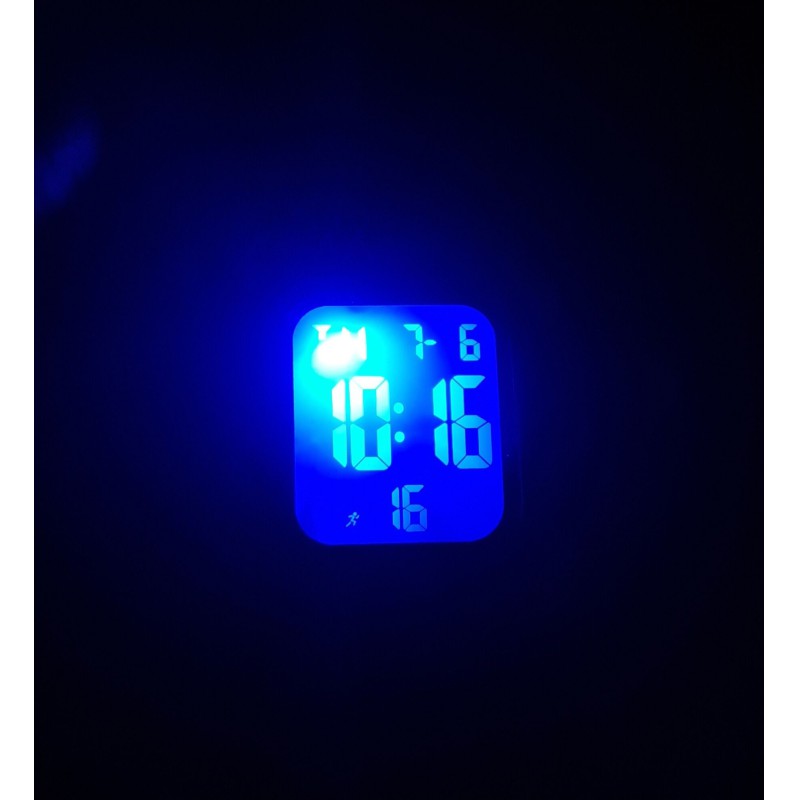Picture of New Digital Sports Watch for Men Waterproof Wristwatch Stopwatch Alarm Watch Black