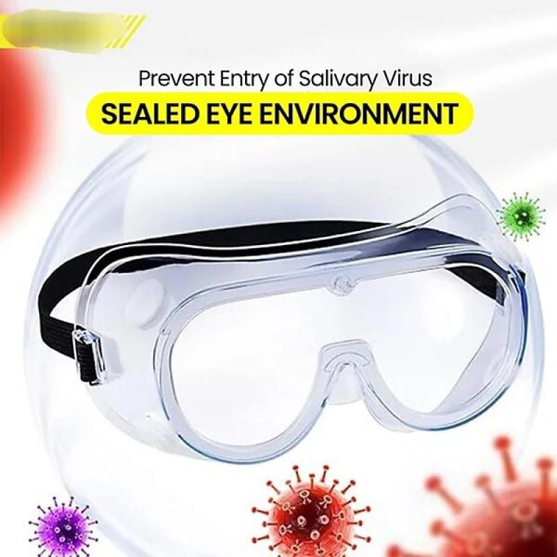 Picture of Anti Fog Silicone Safety Goggles – Clear Eye Protection White