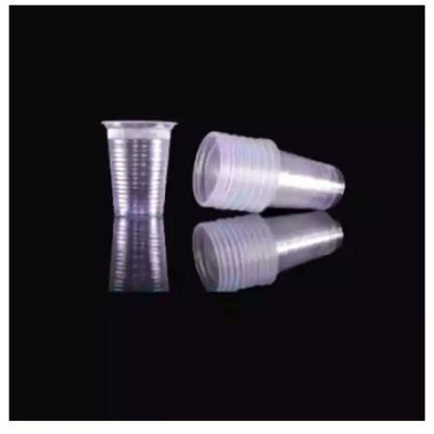 Picture of Disposable Plastic One-time Glass - 180ml - 100pcs-White