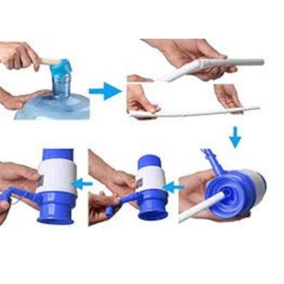 Picture of Water Pump hand press Dispenser for Drinking Bottle Can for Home Office Outdoor (Supports All Brand Bottle)