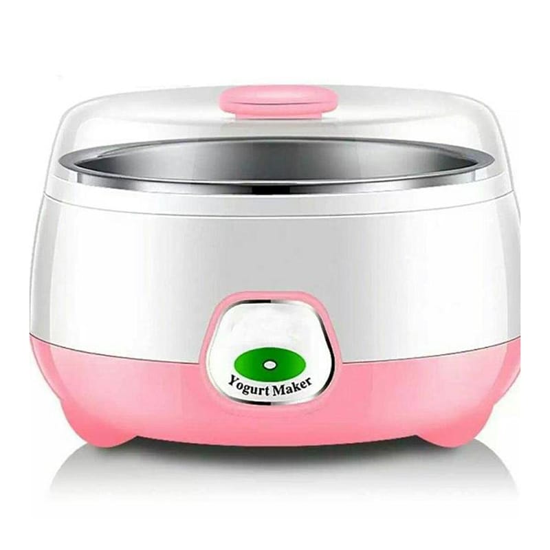 Picture of Automatic Stainless Steel - ABS + PP - 220-240V - 15W - 1L Capacity - On/Off Switch - Light Indicator - 7-9 Hours Preparation Time - Doi Yogurt Maker-Multicolor
