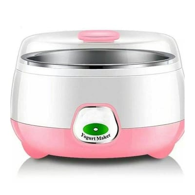 Picture of Automatic Stainless Steel - ABS + PP - 220-240V - 15W - 1L Capacity - On/Off Switch - Light Indicator - 7-9 Hours Preparation Time - Doi Yogurt Maker-Multicolor
