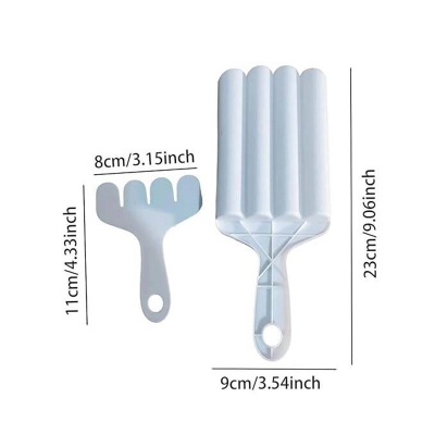 Picture of Creative Kitchen Meatball Maker Meat Ball Scoop with Cutting Spade Piyaju Maker, None-Stick Meatball Maker Cooking Piyajo Maker Accessories-Multicolor