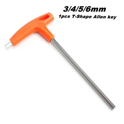 Picture of 1 Piece 5mm T Shape Hex Key Cycle Tools - Multicolor