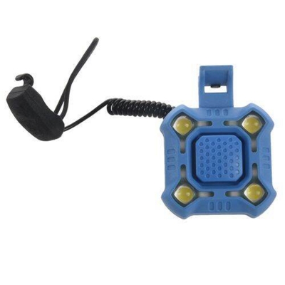 Picture of Bicycle Dipper Bike Light With Horn 4 LED Waterproof Usb Chraging - Black