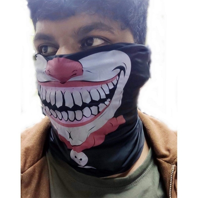 Picture of joker face musk - Black