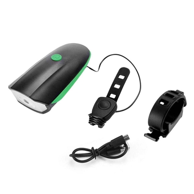 Picture of waterproof Bicycle light with Horn 1 sound horn