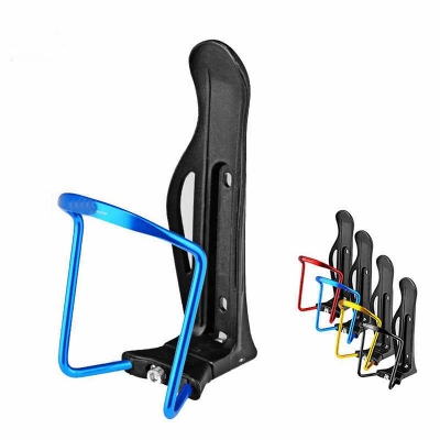 Picture of Alloy adjustable  Bicycle  water  bottle Case - Gold