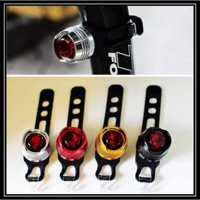 Picture of Enhanced Safety Bicycle Alloy Blinker - Must-Have Cycle Accessories For Night Rides - Multicolor