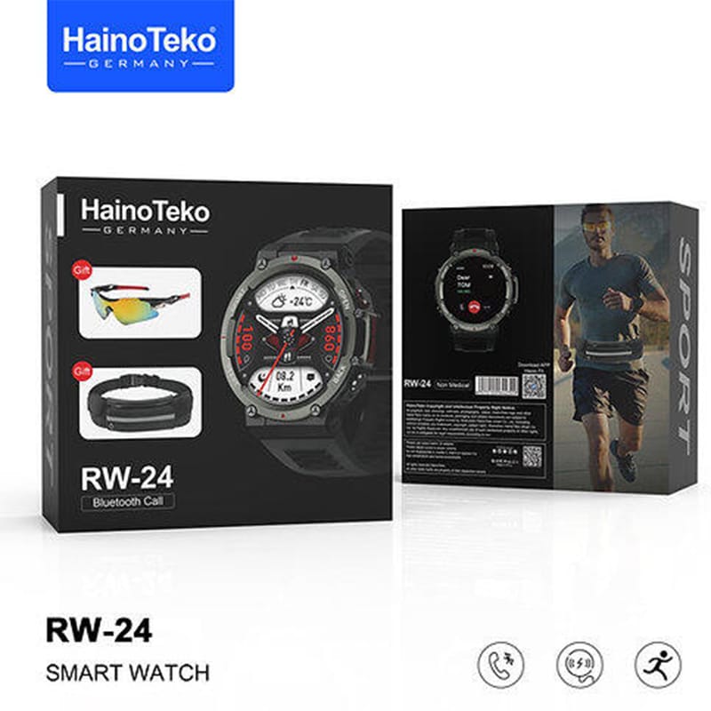 Picture of Haino Teko RW 24 Smart Watch - Black