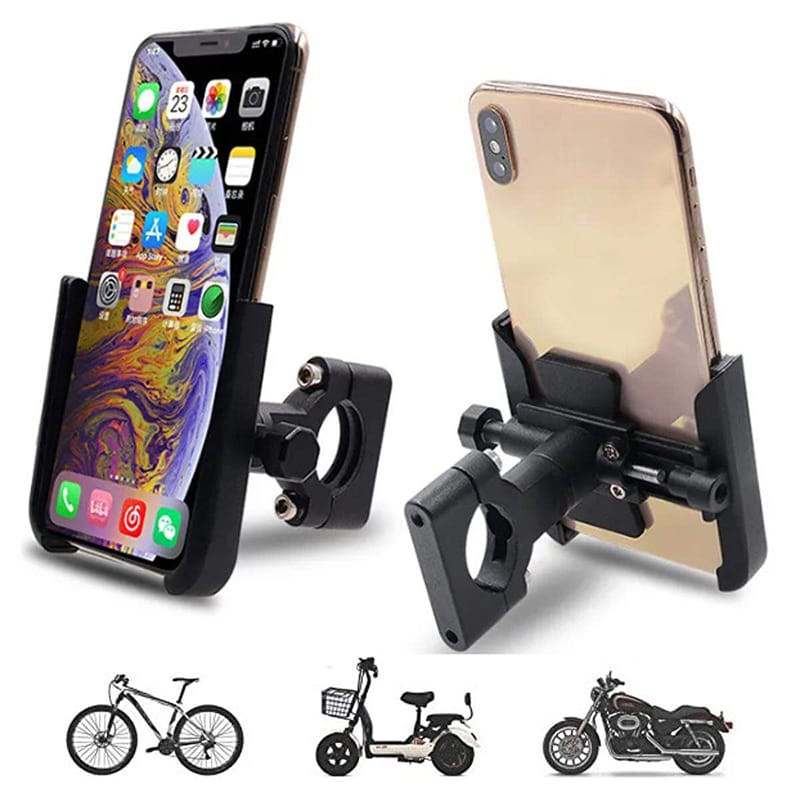 Picture of Universal Mobile phone Holder for Motorbike or bike - Black