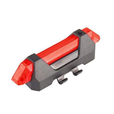 Picture of USB Rechargeable Rear Safety Bicycle Tail Light - Black and Red - Cycle Accessories - Cycle Accessories