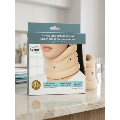 Picture of Tynor Cure Cervical Collar Soft With Support (B-02)-M