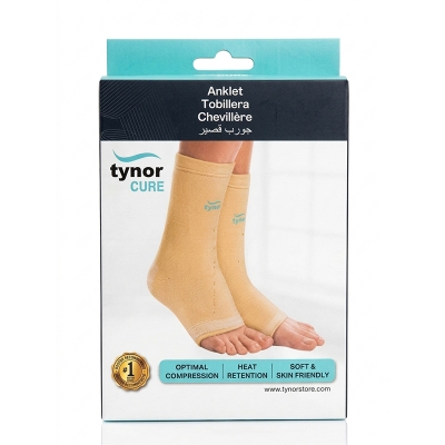 Picture of Tynor Cure Compression Stockings for Men & Women 2 Pcs Pack Knee High Length Size -XL