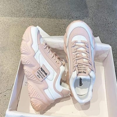 Picture of China Pink Hill Sneaker for Girls-Light Pink
