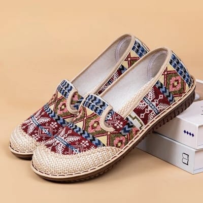 Picture of Women's Maroon Color Sandal