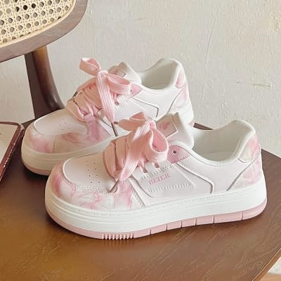 Picture of Girls Pink Gen Z Sneakers