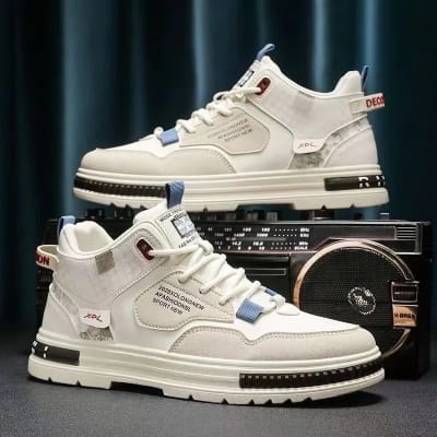 Picture of Bubble White Sneaker For Men for Occasion-White