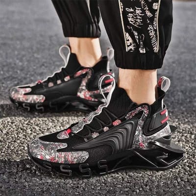 Picture of Men Sneakers - Black Glass Sole