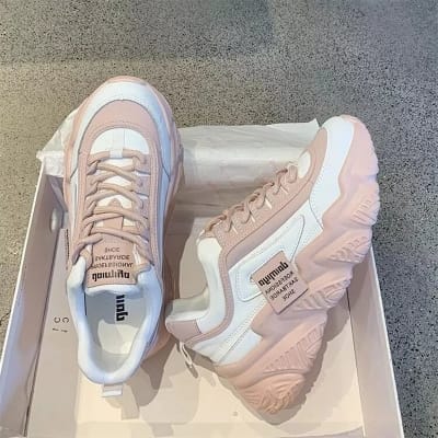 Picture of China Pink Hill Sneaker for Girls-Light Pink
