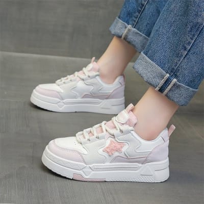 Picture of Beautiful pink Star Girls Sneaker