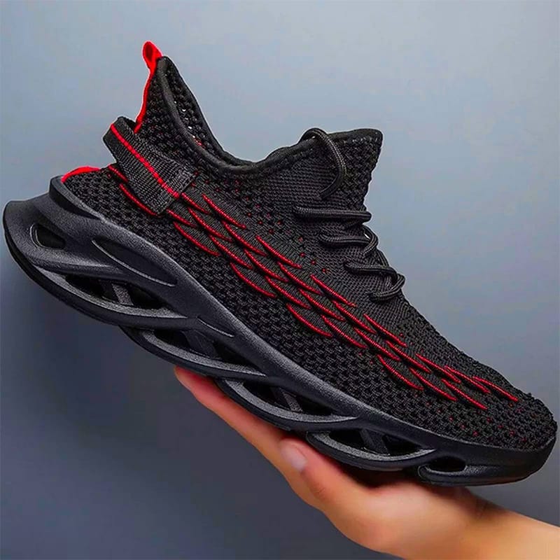 Picture of Fashionable China Black & Red Sneakers - Shoes - Shoe For Boys