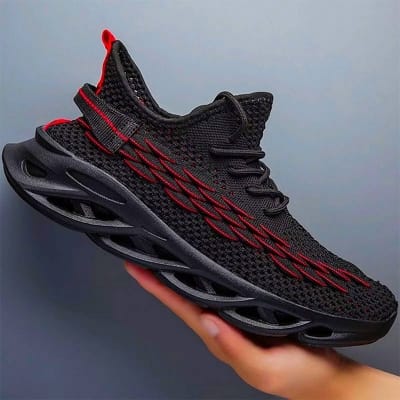 Picture of Fashionable China Black & Red Sneakers - Shoes - Shoe For Boys