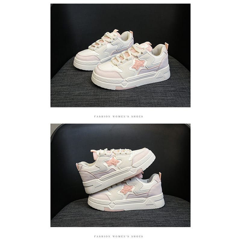 Picture of Beautiful pink Star Girls Sneaker
