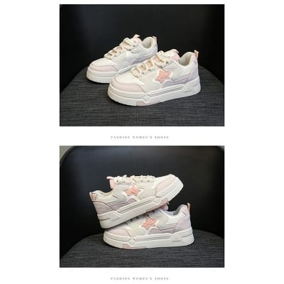 Picture of Beautiful pink Star Girls Sneaker