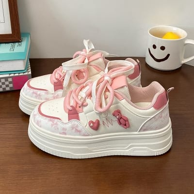 Picture of Girls Pretty Sneakers - Pink sign