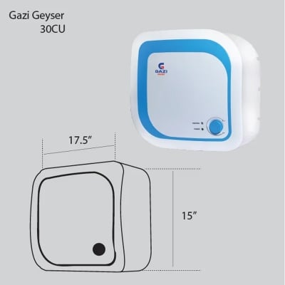 Picture of Gazi 30 Litre Geyser- (30CU)