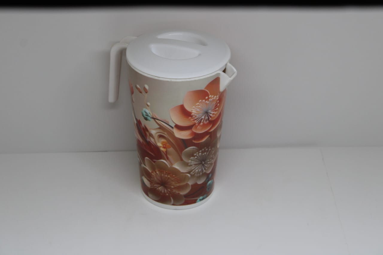 Picture of 2.2 L Lovely Round Jug with Lid W/O Pack-Assorted