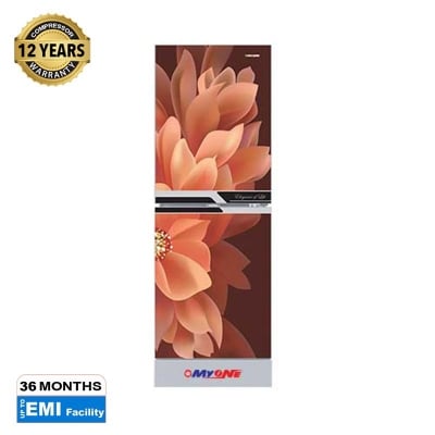 Picture of MYONE 256 Liter Frost Dahlia Black Match Bottom Mount Refrigerator (MY-2E6G)