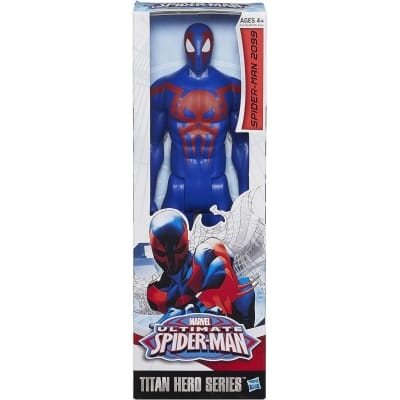 Picture of Marvel Ultimate Spider-Man Titan Hero Series Spider-Man 2099 Figure - 12 Inch - Blue