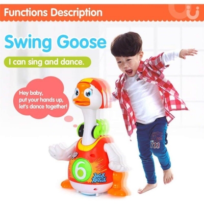 Picture of Hola Swing Goose with Light Music Electric - Multicolor