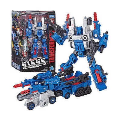 Picture of Transformers Siege War for Cybertron WFC-S8 Cog WFC-S8 Weaponizer Action Figure - Blue