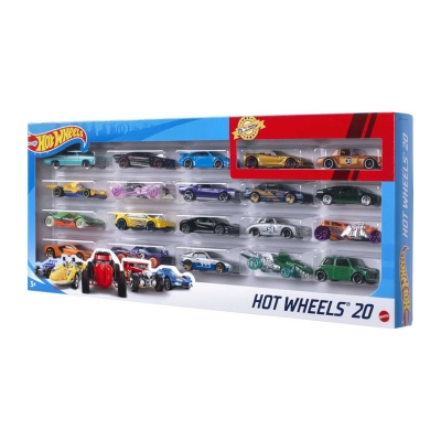 Picture of Hot Wheels 20 Car Pack Asst. Mix 2018 Gift Pack -Design May Vary Multicolor-H7045