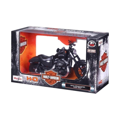 Picture of 1:12 Scale "Fxdbi Dyna Street Bob" Model Motorcycle-Random, 20 x 15 x 10 - Black