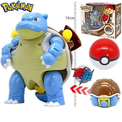 Picture of Pokemon Blastoise Water With Poke Ball Action Figure Set
