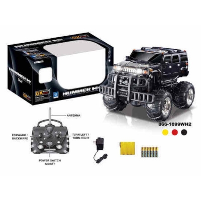 Picture of 1:12 HUMMER 866-1099WH2 with light with charger - Black