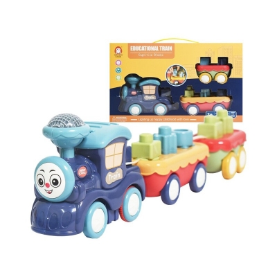 Picture of Blocks train EA005 - Multicolor
