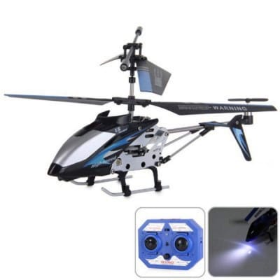 Picture of RC Helicopter 3.5 Gyro Channel Remote Control Helicogyro - Blue 