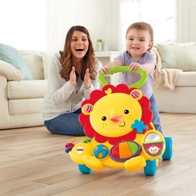 Picture of Walking Toys Baby Walker Trolley - Multicolor