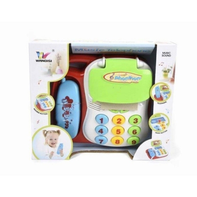 Picture of Baby cartoon car /environmental appearance(light,music )/white 5823B - Multicolor